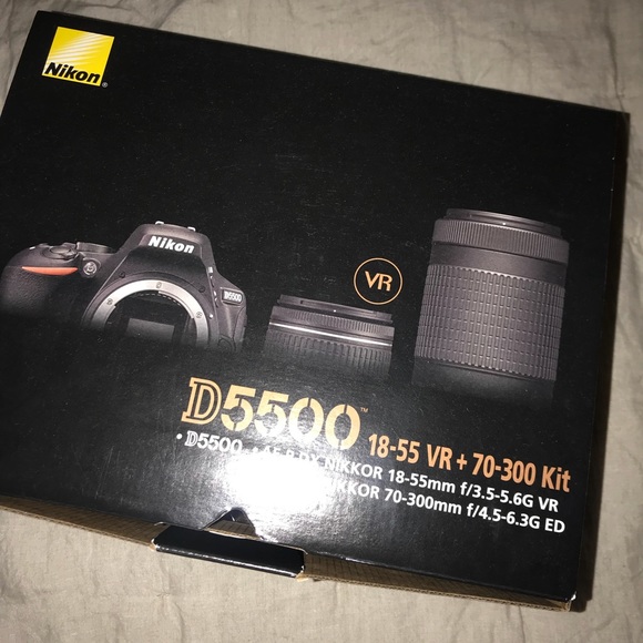 Nikon d5500 with extra lens - Picture 1 of 1